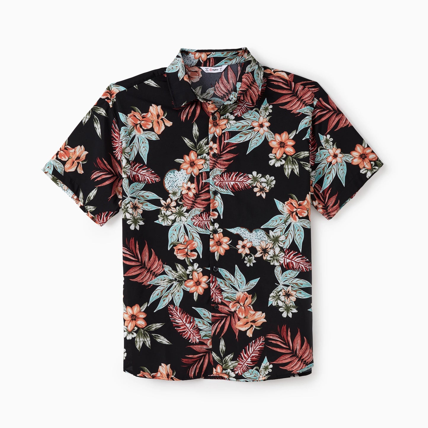 PatPat Family Matching Sets Floral Beach Shirt or Cross top A - line Skirt Co - ord Set - PratSN