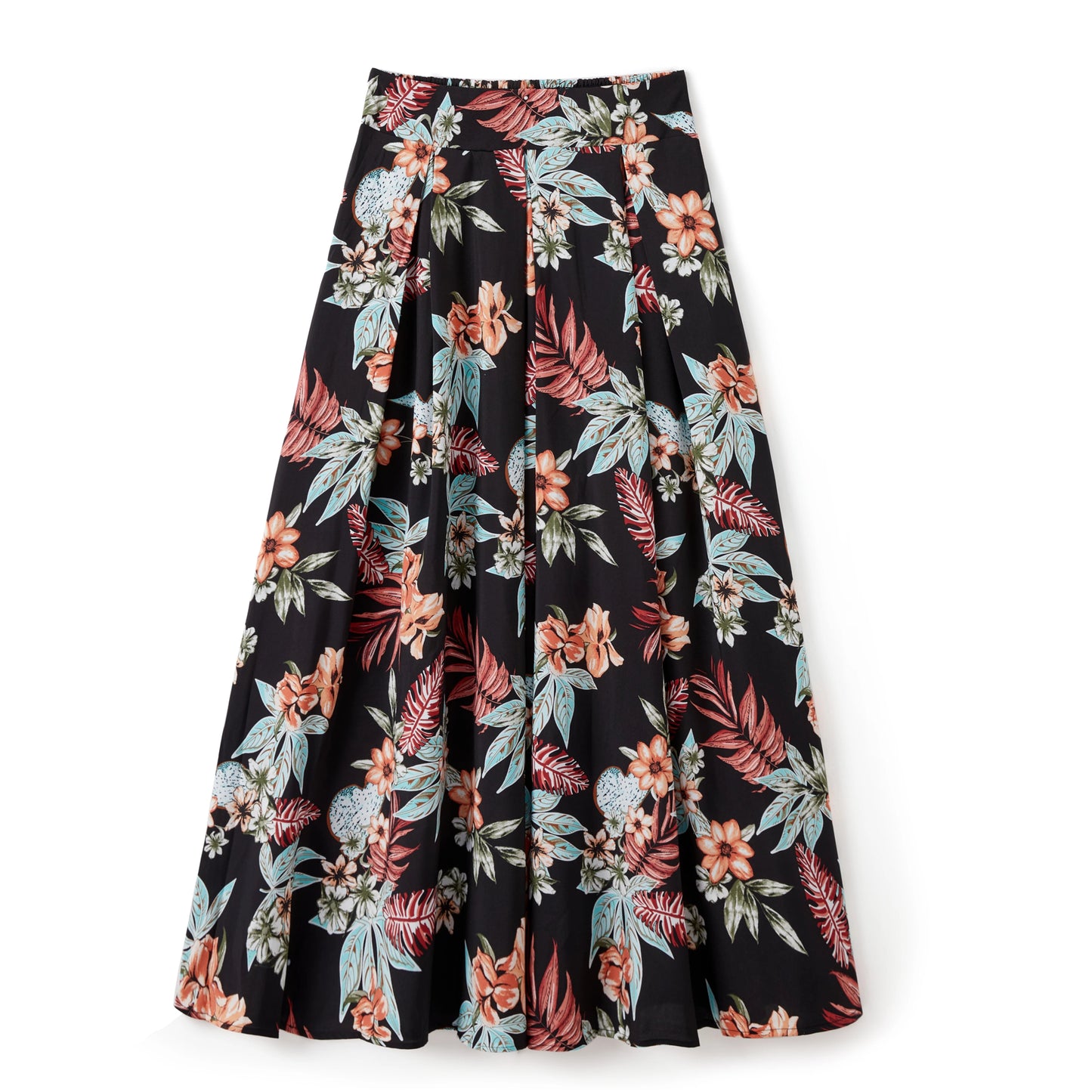 PatPat Family Matching Sets Floral Beach Shirt or Cross top A - line Skirt Co - ord Set - PratSN