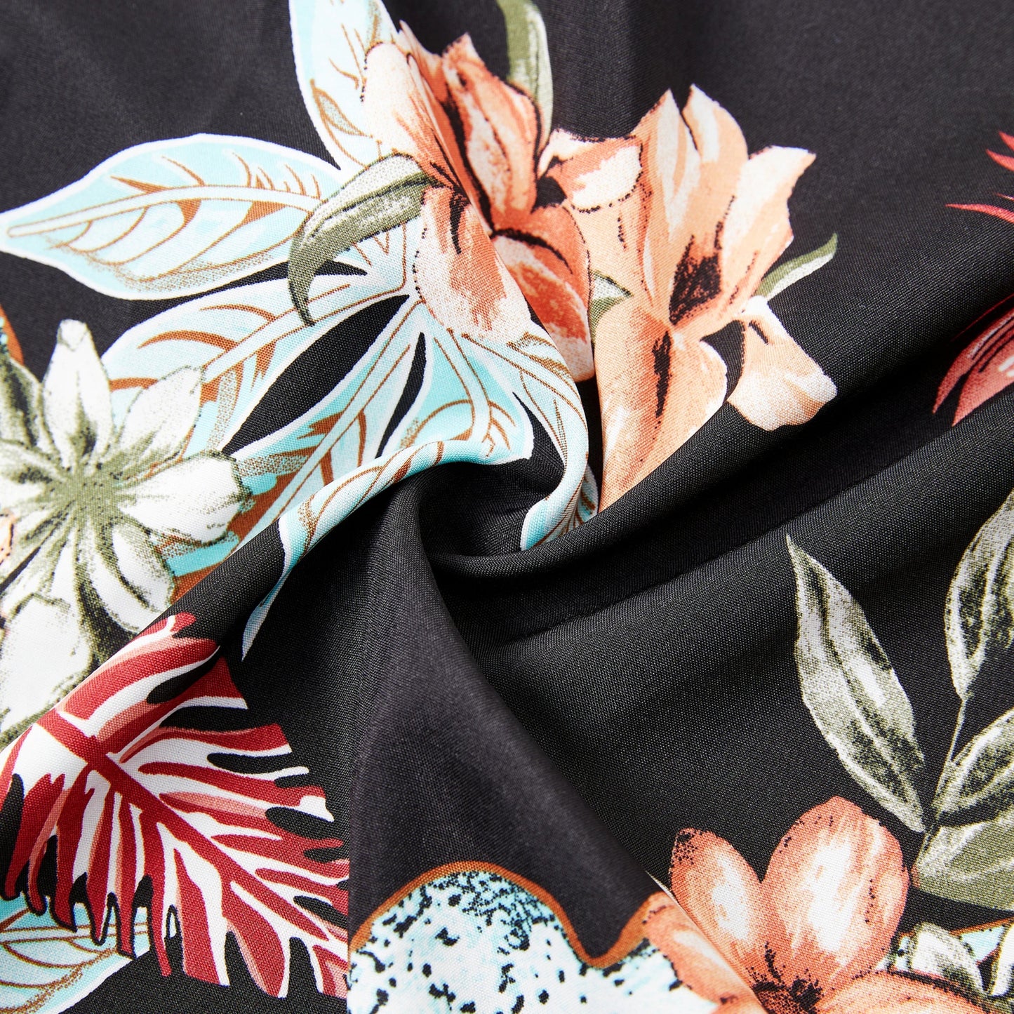 PatPat Family Matching Sets Floral Beach Shirt or Cross top A - line Skirt Co - ord Set - PratSN