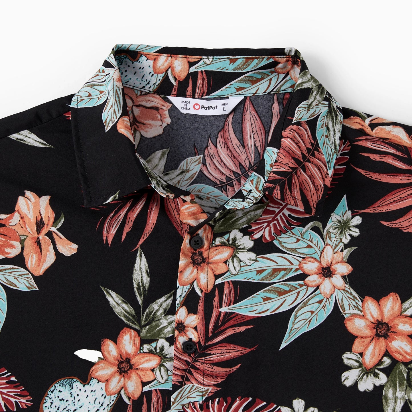 PatPat Family Matching Sets Floral Beach Shirt or Cross top A - line Skirt Co - ord Set - PratSN