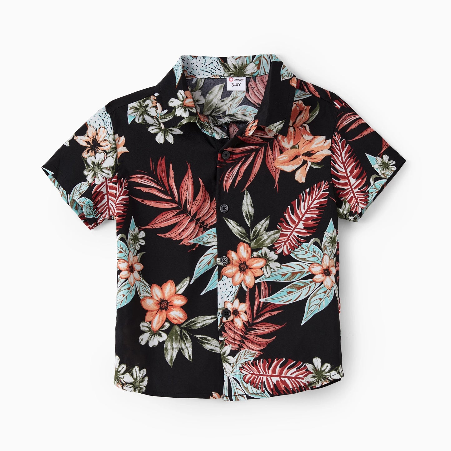 PatPat Family Matching Sets Floral Beach Shirt or Cross top A - line Skirt Co - ord Set - PratSN