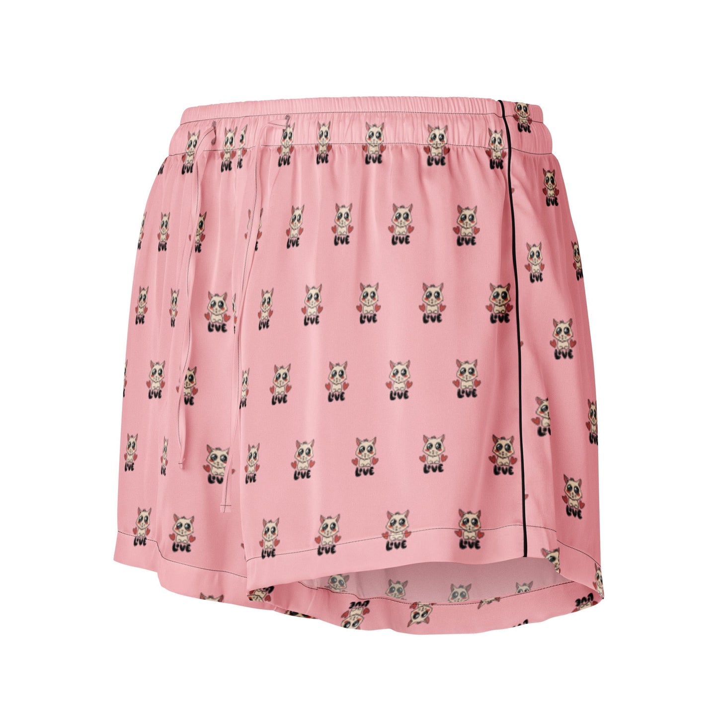 Pink light Women’s pajama shorts - PratSN