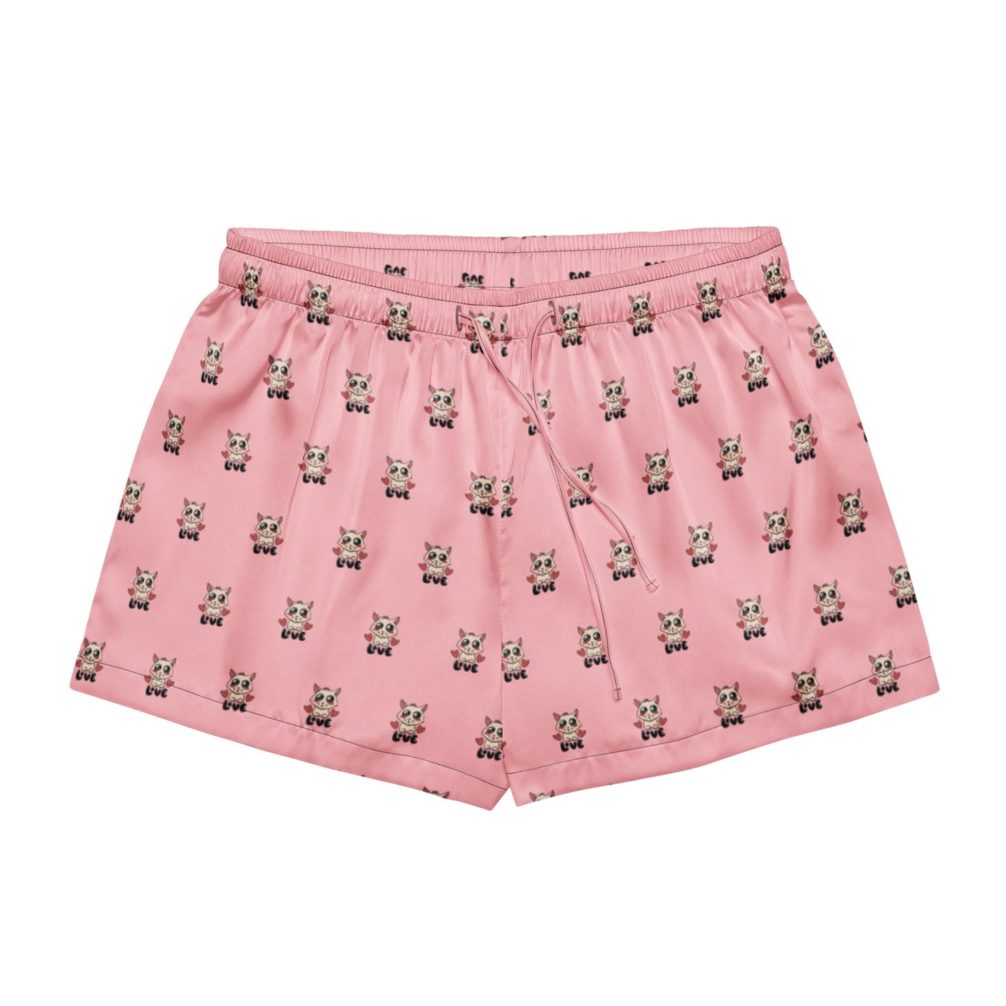 Pink light Women’s pajama shorts - PratSN