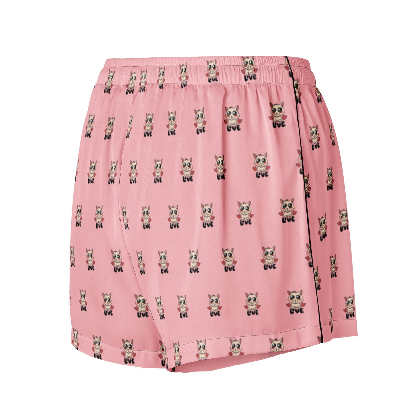 Pink light Women’s pajama shorts - PratSN