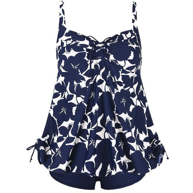 Plus Size Sexy Women Swimwear 2 Piece Swim Bathing Suit - PratSN