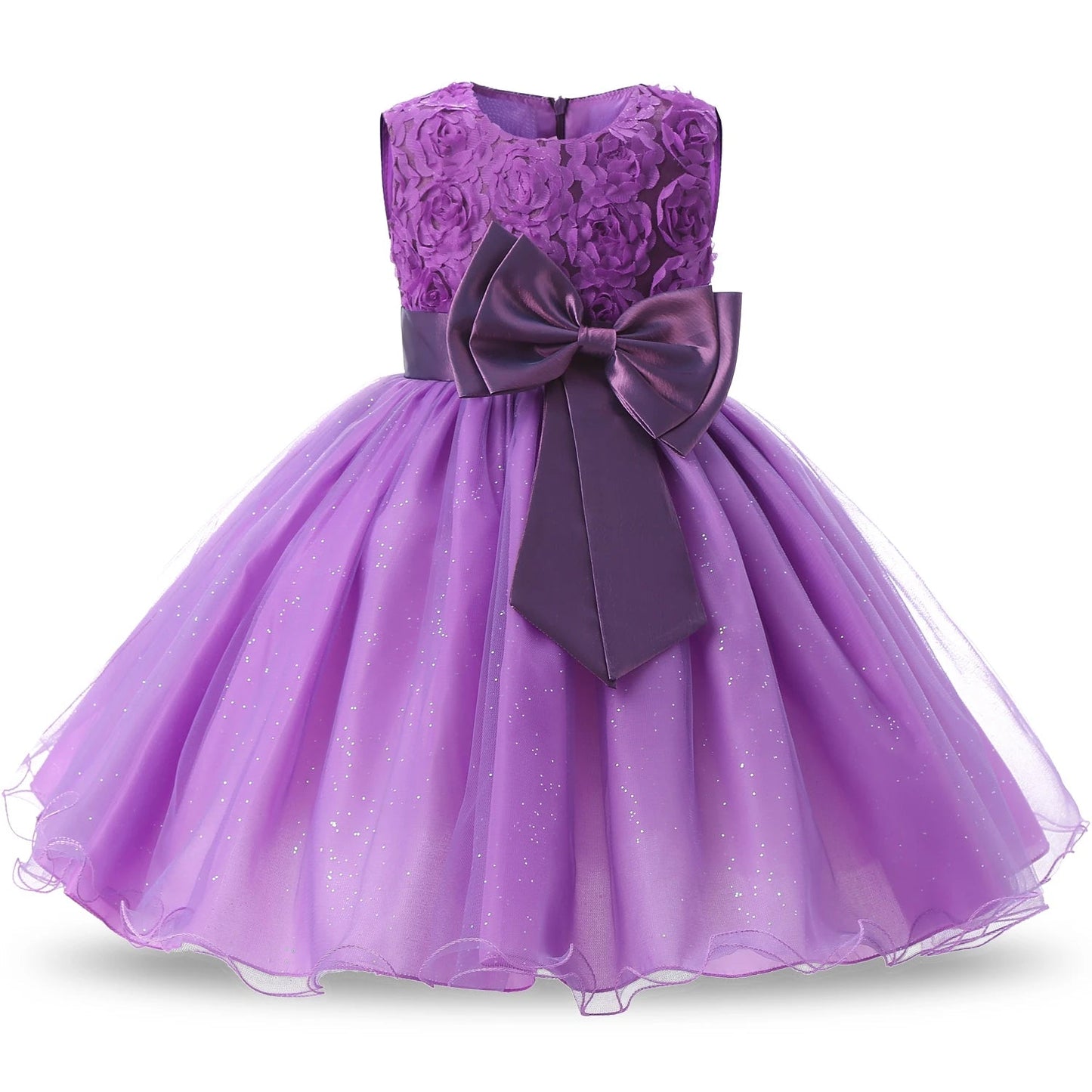 Princess Flower Girl Dress Summer Tutu Wedding Birthday Party Kids Dresses For Girls Children's Costume Teenager Prom Designs - PratSN