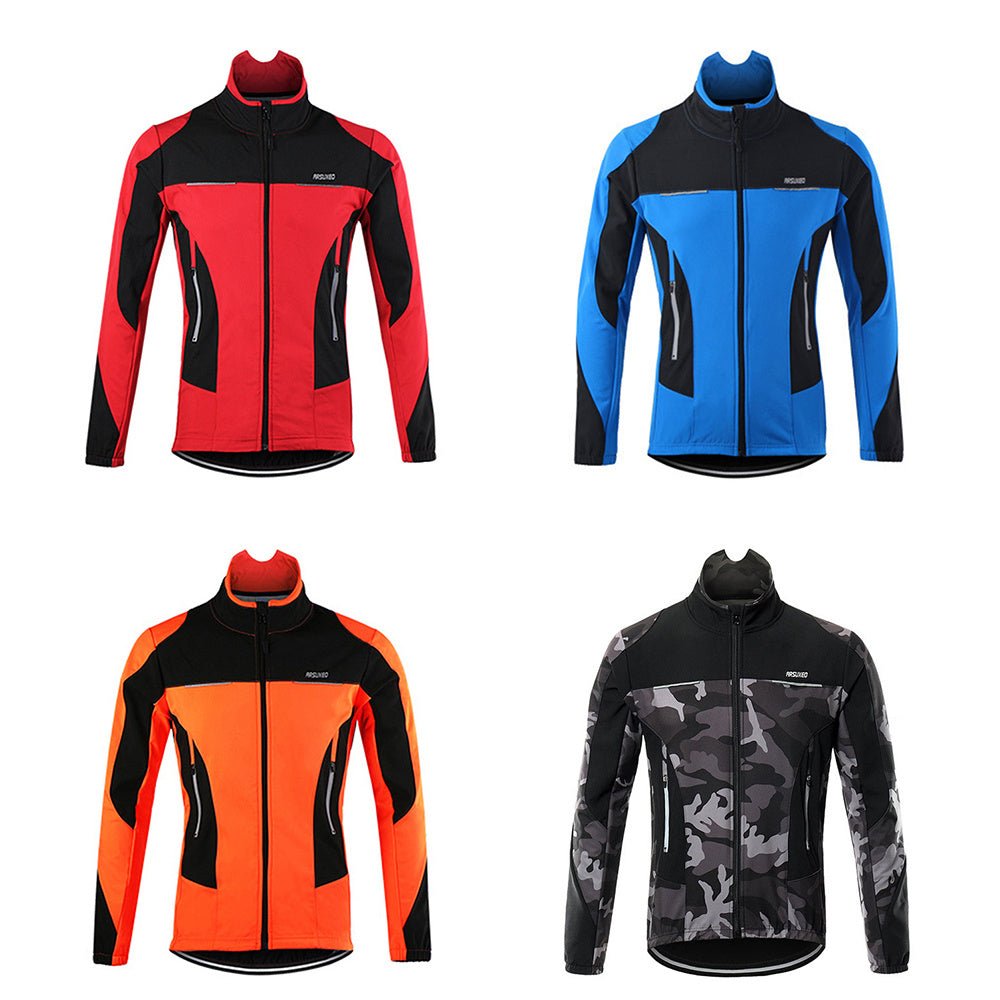 Rain proof sports fleece warm cycling coat - PratSN