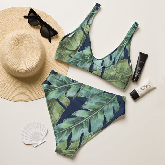 Recycled high - waisted bikini - PratSN