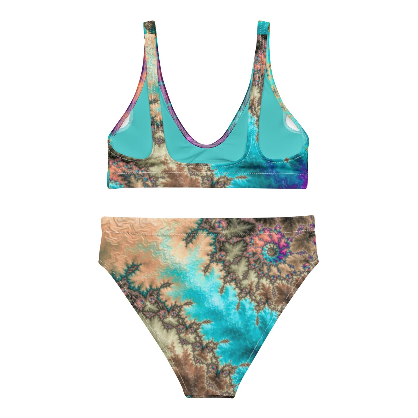 Recycled high - waisted bikini, Beach dress, Beach dress for summer and spring - PratSN