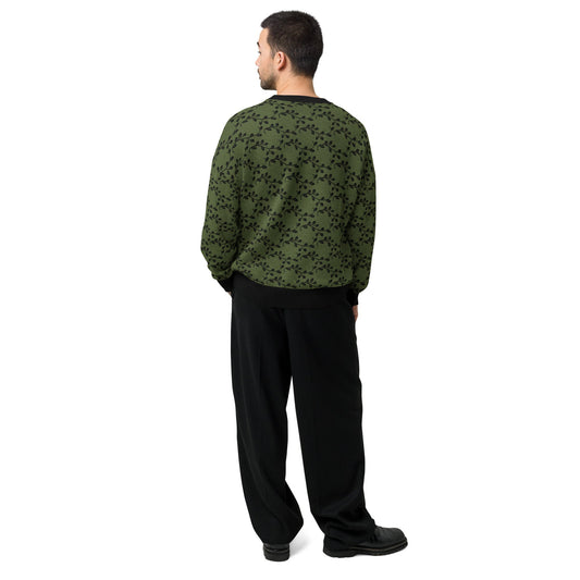 Relaxed fit knitted crew neck sweater | Unisex Relaxed Fit Knitted Crew Neck Sweater - PratSN
