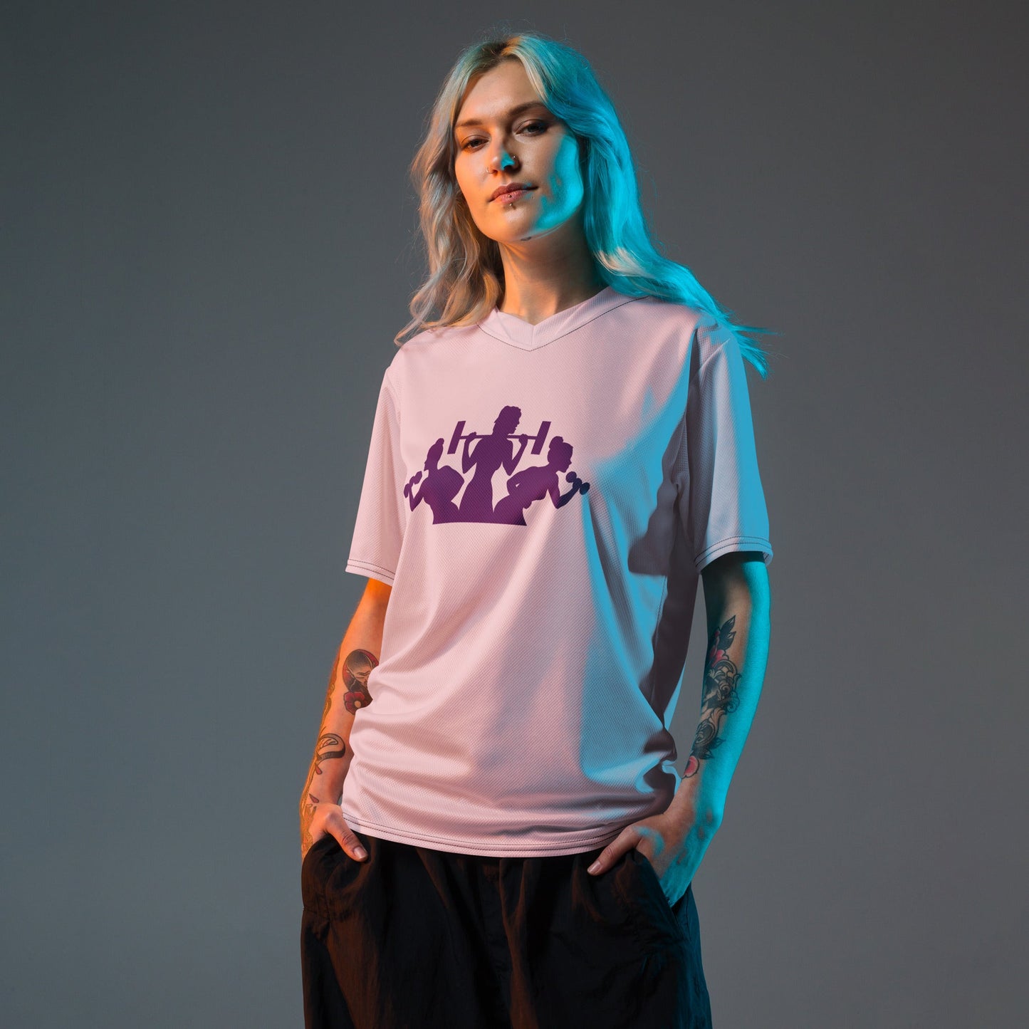 Retro Unisex Sports Jersey - Lightweight Athletic Shirt - PratSN
