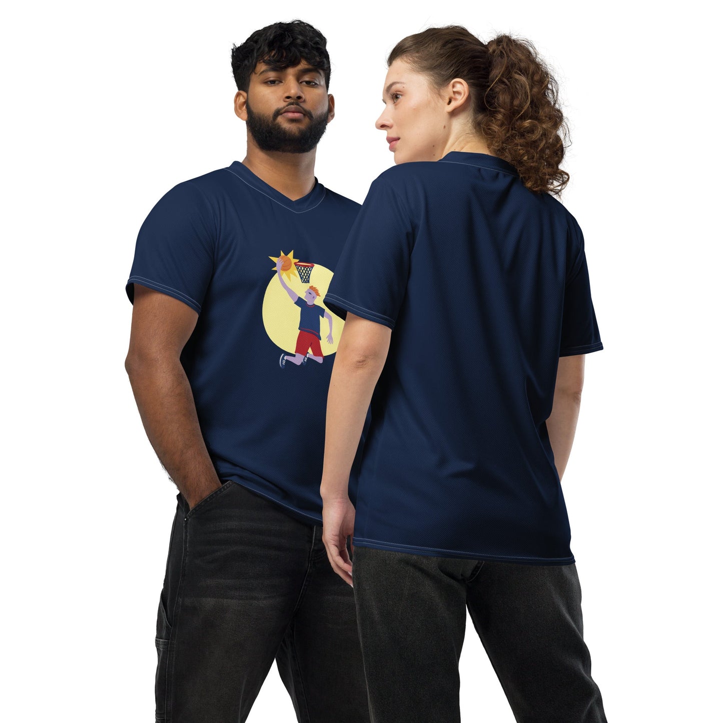 Retro Unisex Sports Jersey - Vintage Lightweight Athletic Shirt - PratSN