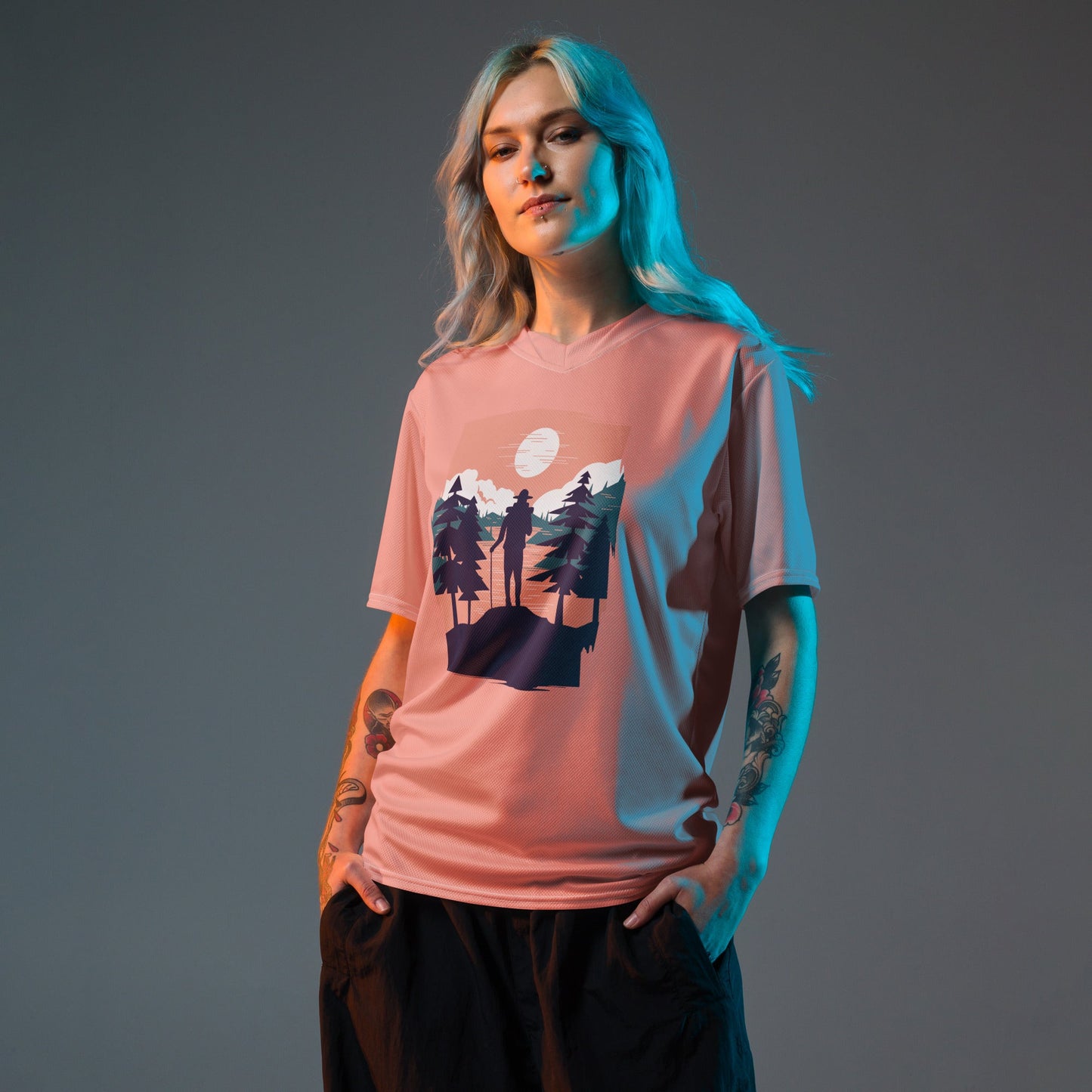 Retro Unisex Sports Jersey - Vintage Lightweight Athletic Shirt - PratSN