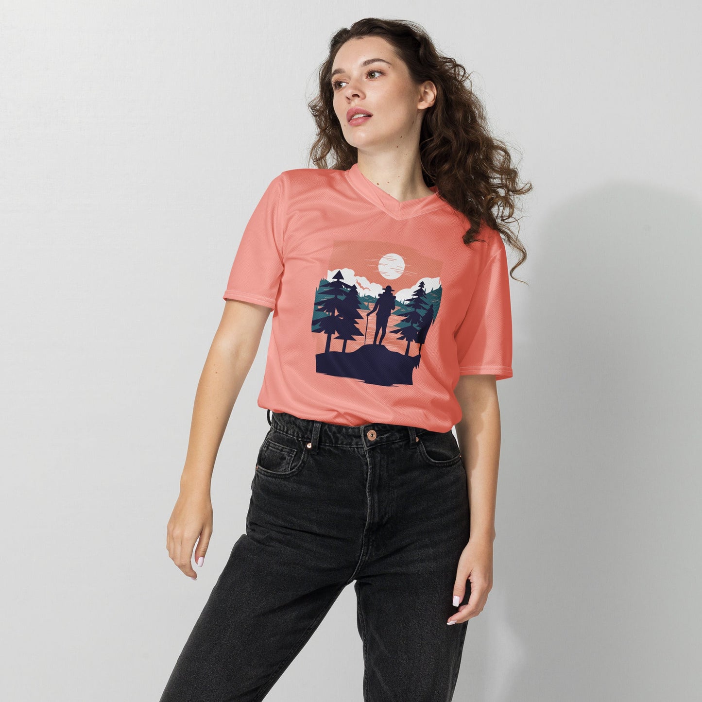 Retro Unisex Sports Jersey - Vintage Lightweight Athletic Shirt - PratSN