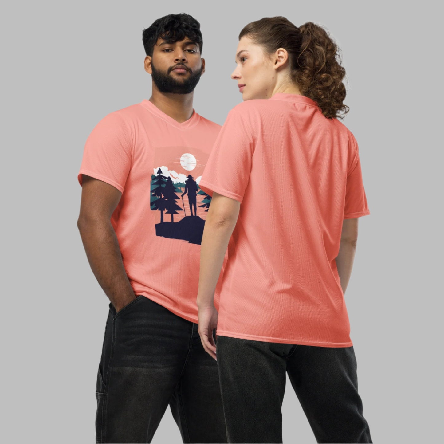 Retro Unisex Sports Jersey - Vintage Lightweight Athletic Shirt - PratSN
