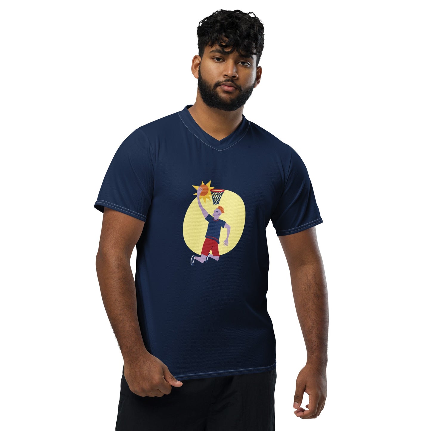 Retro Unisex Sports Jersey - Vintage Lightweight Athletic Shirt - PratSN