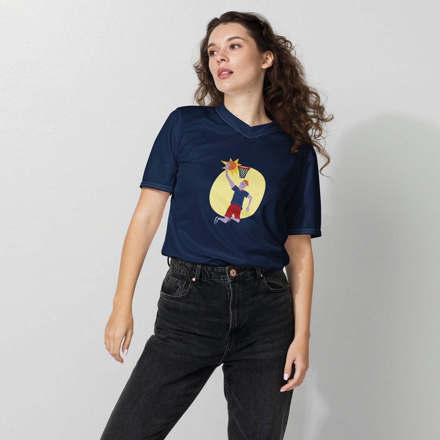 Retro Unisex Sports Jersey - Vintage Lightweight Athletic Shirt - PratSN