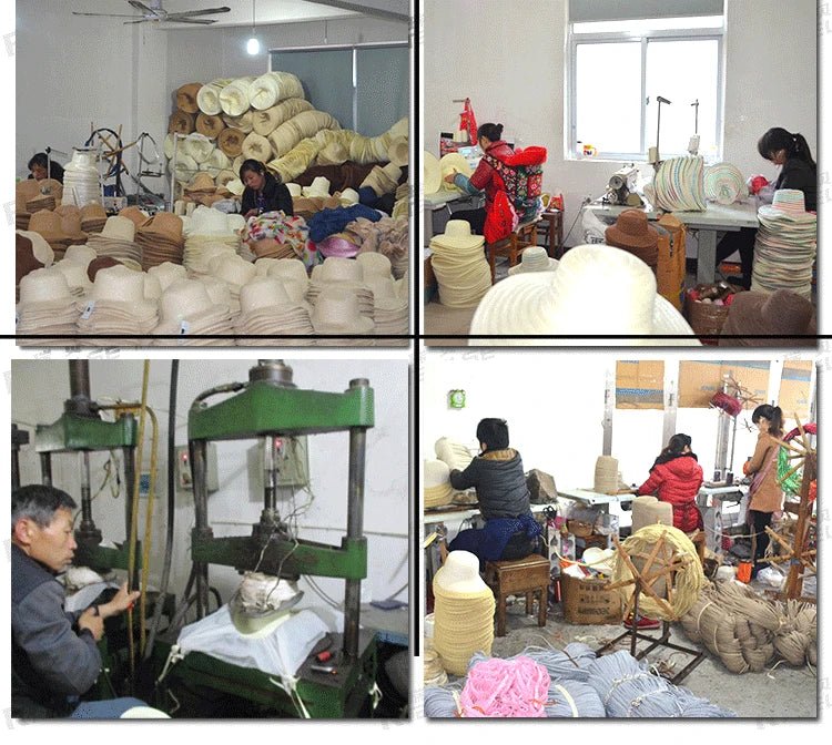 Reversible Foldable Cotton Sun Hat for Women Summer Wide Brim UV Protection Panama Beach Bucket Hat Ladies Girls Outdoor Sea Hat - PratSN