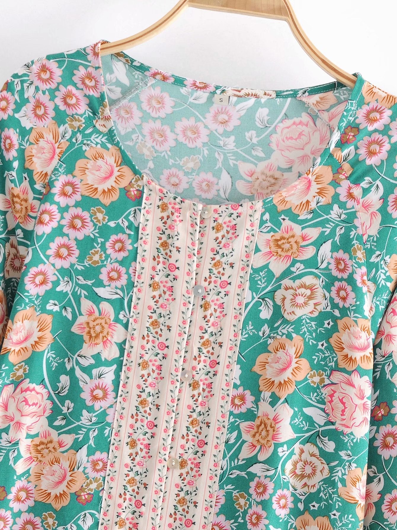 Round Neck Long Sleeve Loose Shirt Bottoming Shirt - PratSN