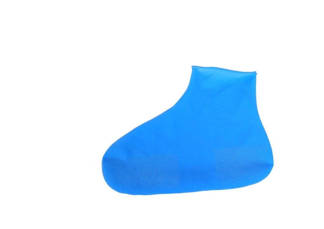 Rubber Anti - slip Waterproof Shoe Cover Reusable Rain Boot Motorcycle Bike Overshoe Blue Yellow for Men Women - PratSN