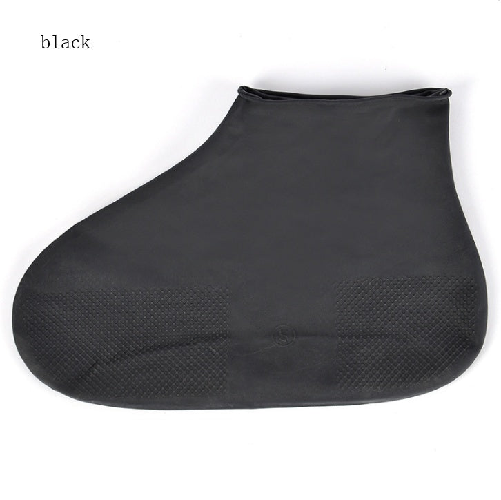 Rubber Anti - slip Waterproof Shoe Cover Reusable Rain Boot Motorcycle Bike Overshoe Blue Yellow for Men Women - PratSN