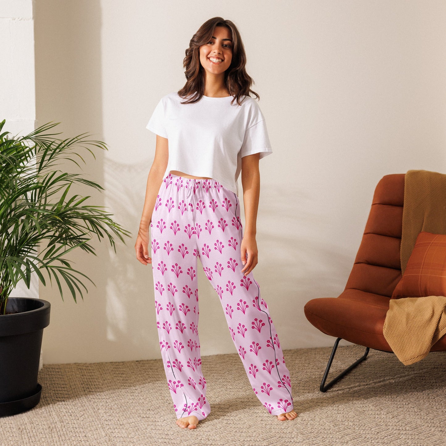 Selago pink Women’s pajama pants - PratSN