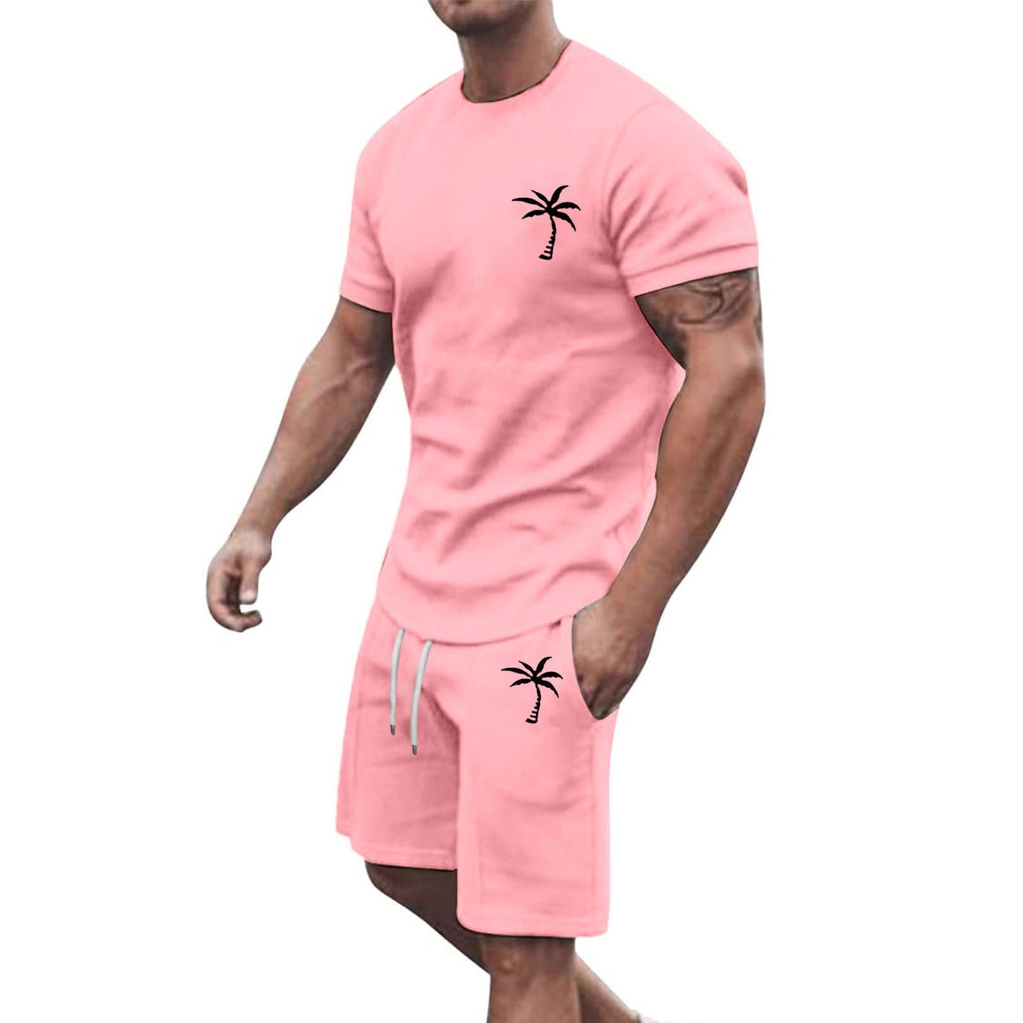Short - sleeved Shorts Sports And Leisure Suit - PratSN