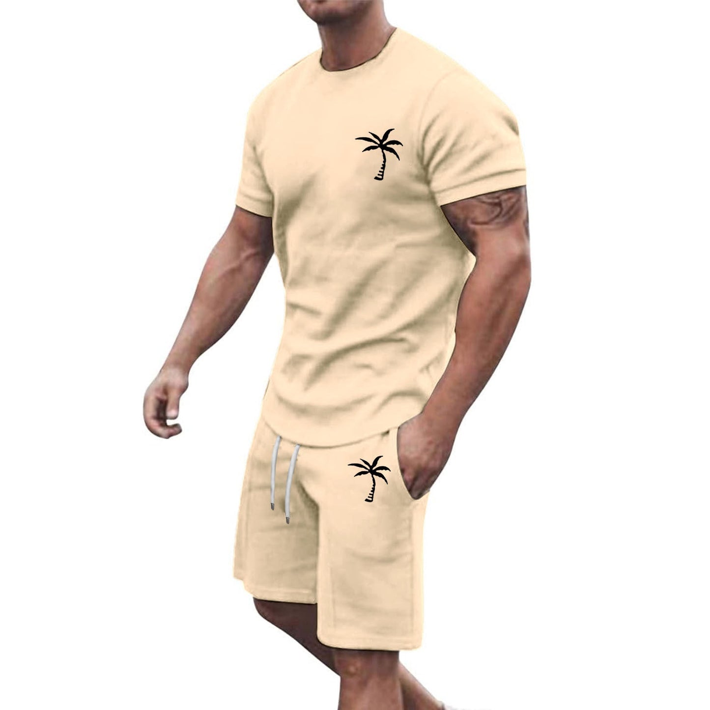 Short - sleeved Shorts Sports And Leisure Suit - PratSN