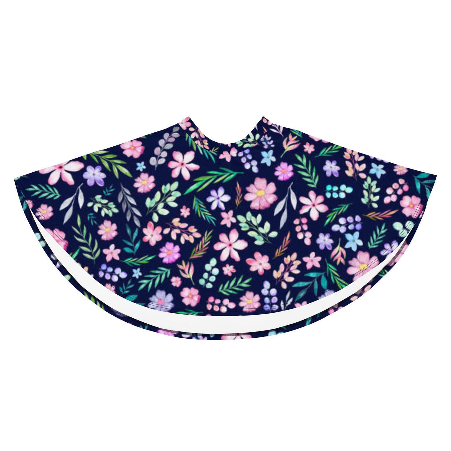 Skater Skirt, Women's Floral mini Skirt, - PratSN