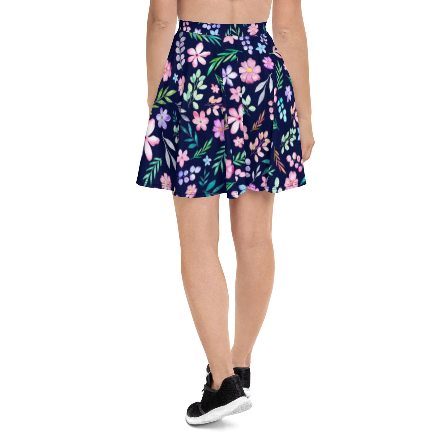 Skater Skirt, Women's Floral mini Skirt, - PratSN