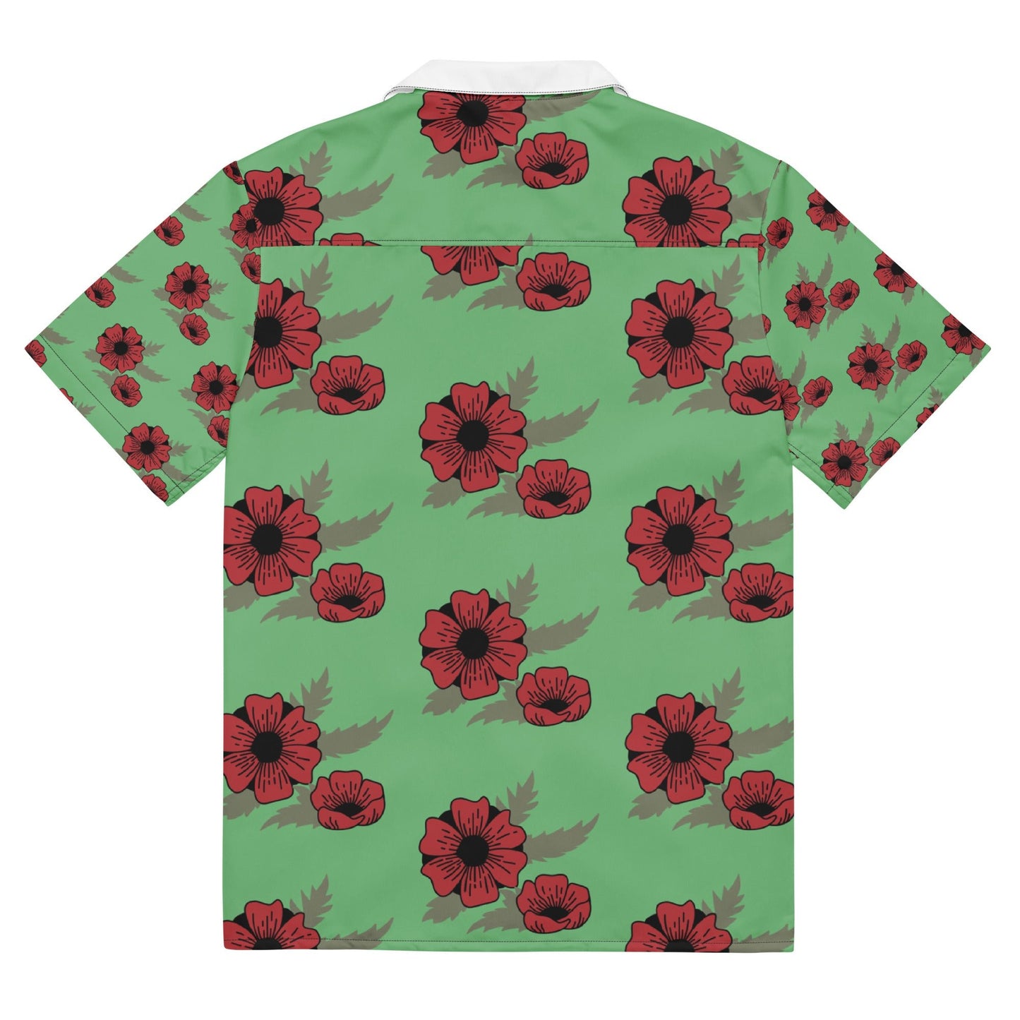 Spring and Summer looming Pattern Button Shirt - Unisex button Shirt - PratSN