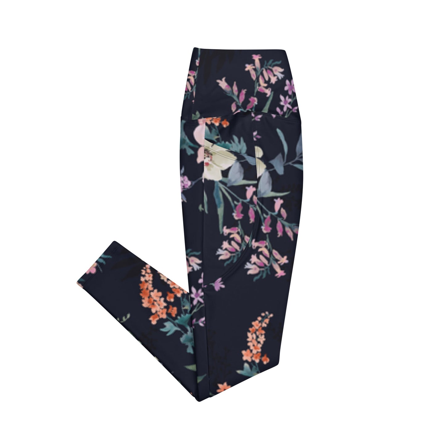 Stylish floral Women's Activewear Pants with Functional Pockets - PratSN