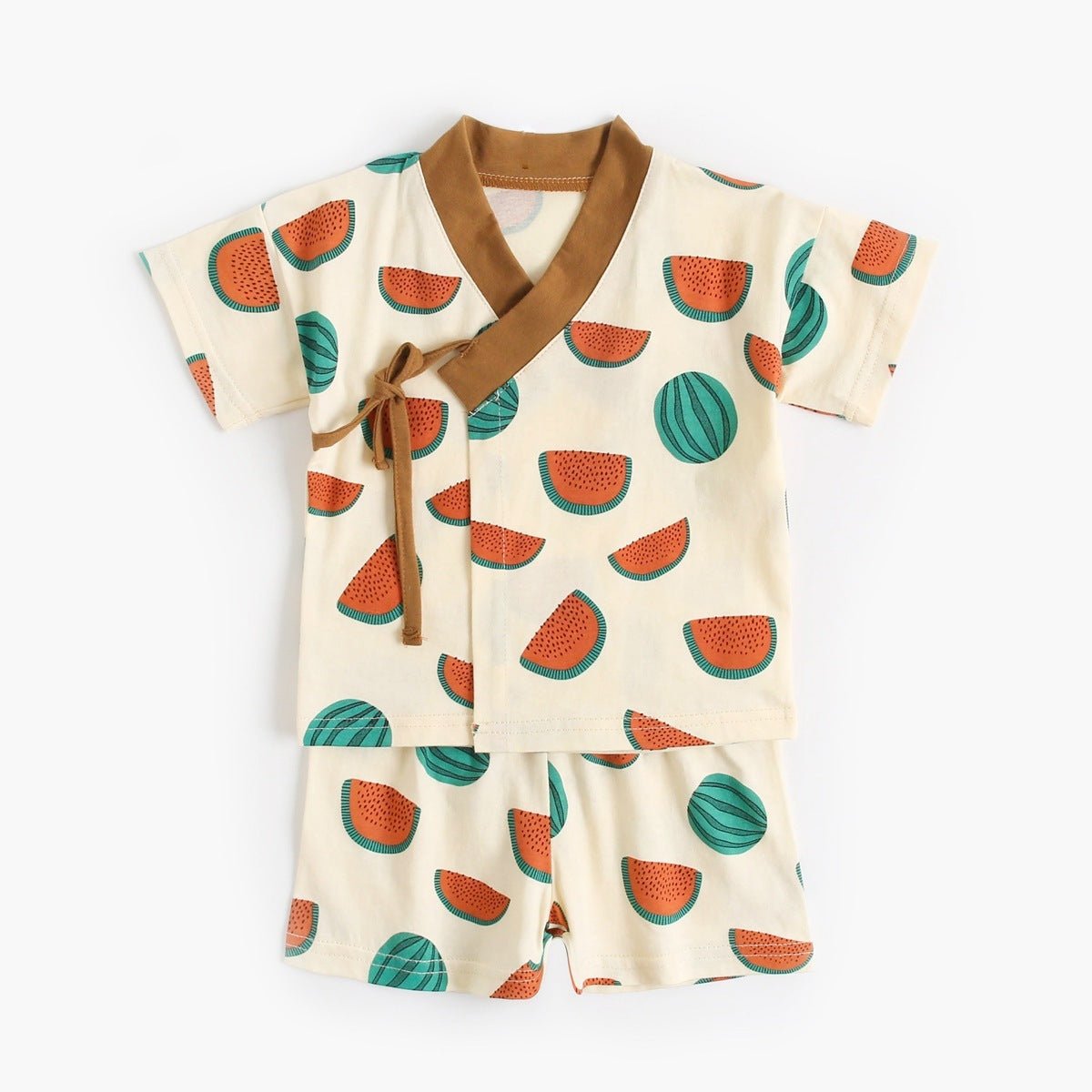 Suit Fruit Baby Clothes Short Sleeve Home Clothes - PratSN