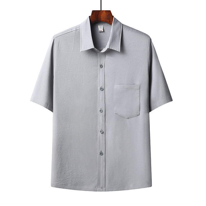 Summer Ice Cotton Short - Sleeved Shirt Set - PratSN