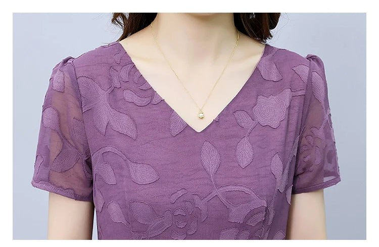 Summer Luxury Chic Prom Party Dress Women Fashion Elegant Bodycon Night Long Vestido 2024 Vintage Solid Casual Chiffon Maxi Robe - PratSN