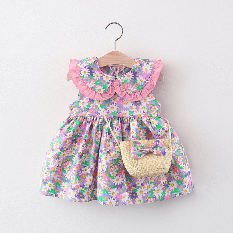 Summer New Children's Clothing Baby Girl Fashionable Dress - PratSN