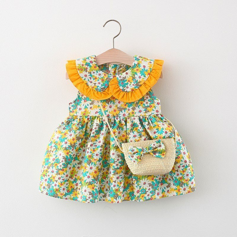 Summer New Children's Clothing Baby Girl Fashionable Dress - PratSN