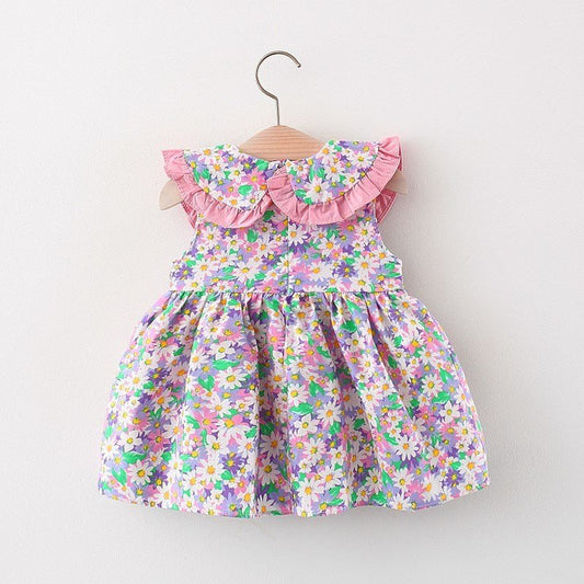 Summer New Children's Clothing Baby Girl Fashionable Dress - PratSN