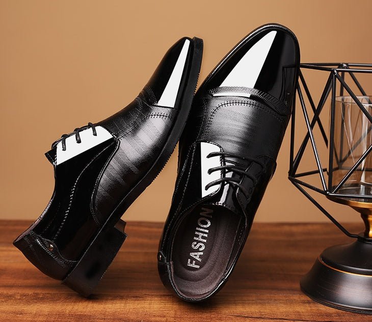 summer new shoes men's business dress large size shoes fashion hundred tower wedding shoes - PratSN