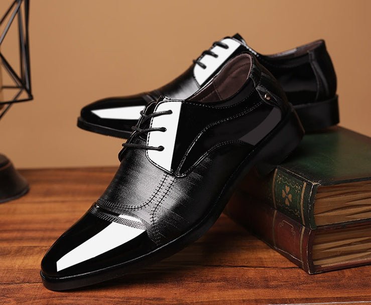 summer new shoes men's business dress large size shoes fashion hundred tower wedding shoes - PratSN