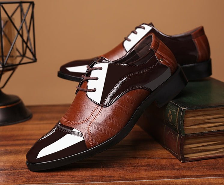 summer new shoes men's business dress large size shoes fashion hundred tower wedding shoes - PratSN