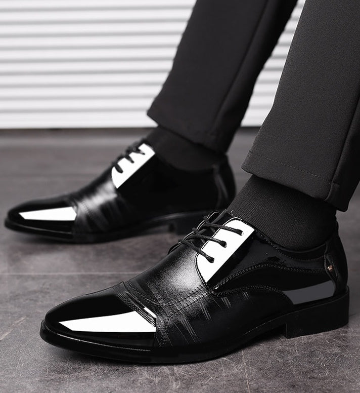 summer new shoes men's business dress large size shoes fashion hundred tower wedding shoes - PratSN