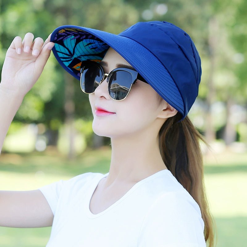 Sun Hat Women's Casual Summer Foldable Sun Hat - PratSN