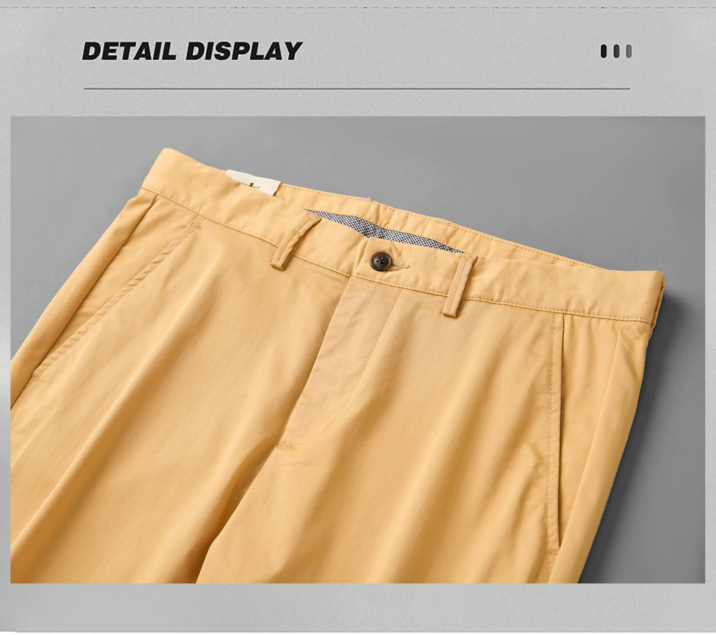 Thin Elastic Loose Straight Stripes Gingham Casual Pants - PratSN
