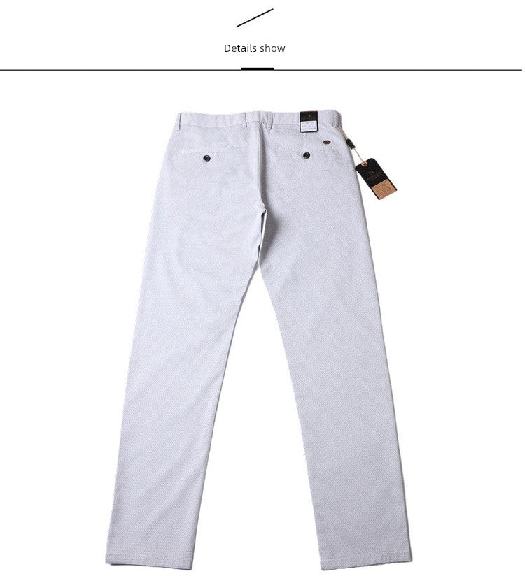 Thin Elastic Loose Straight Stripes Gingham Casual Pants - PratSN