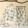 Toddler Boys Girls Set Muslin Baby Clothes Kids Clothing Pajamas 2 Pieces Sets - PratSN