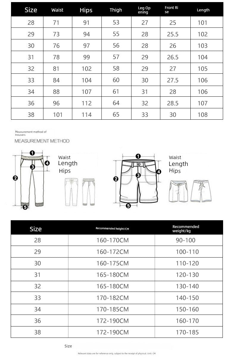 Trendy Men's Spring and Autumn Black Sports Casual Pants - PratSN