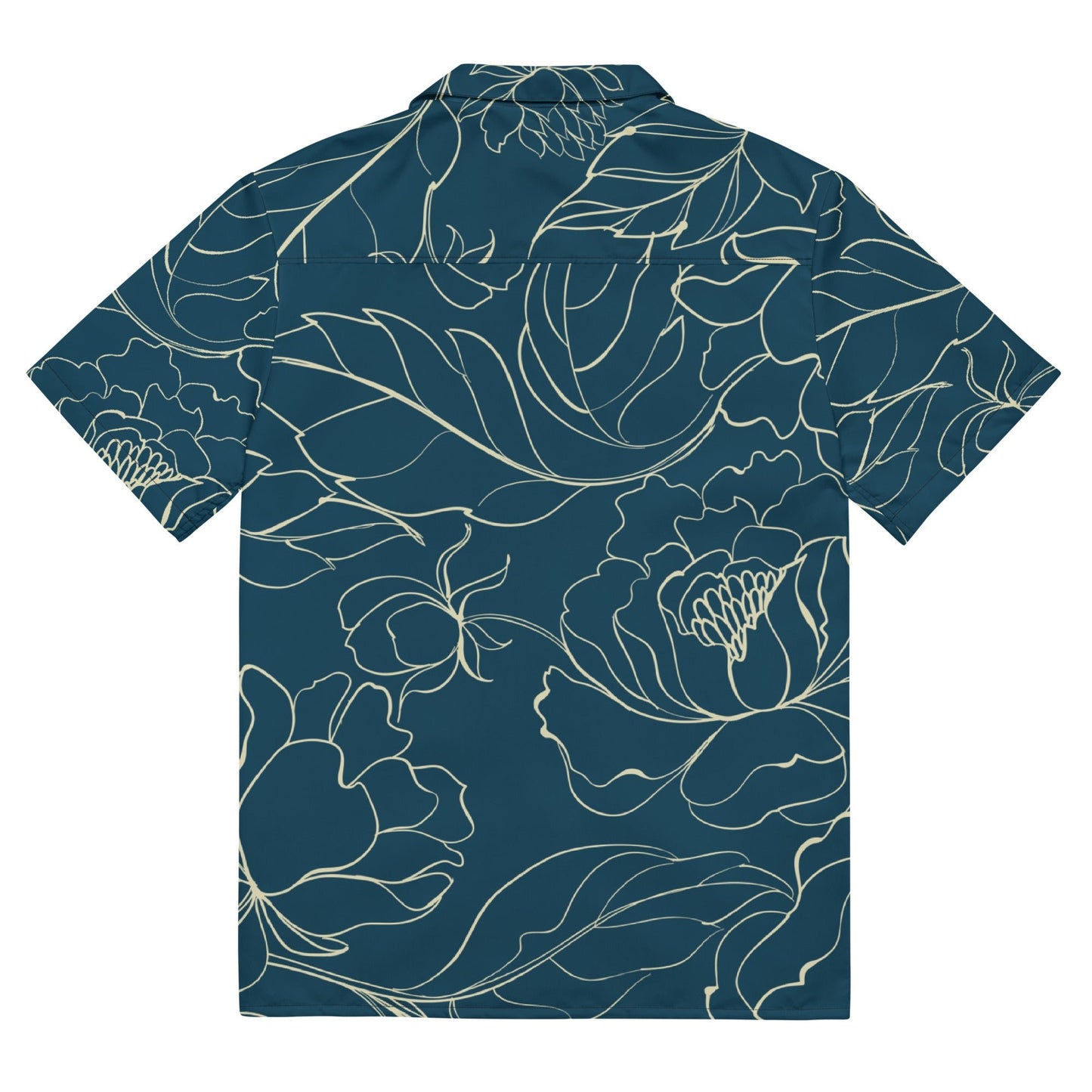 Unique Sharpa blue Button shirt - unisex floral shirt | Unisex Button shirts - PratSN