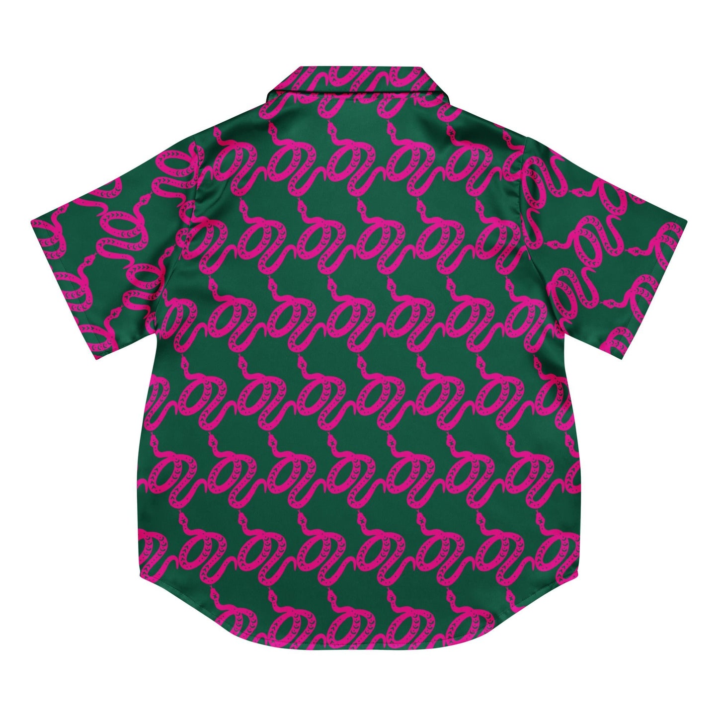 Unique Women’s Sleepwear - All - over print women’s short sleeve pajama top - PratSN