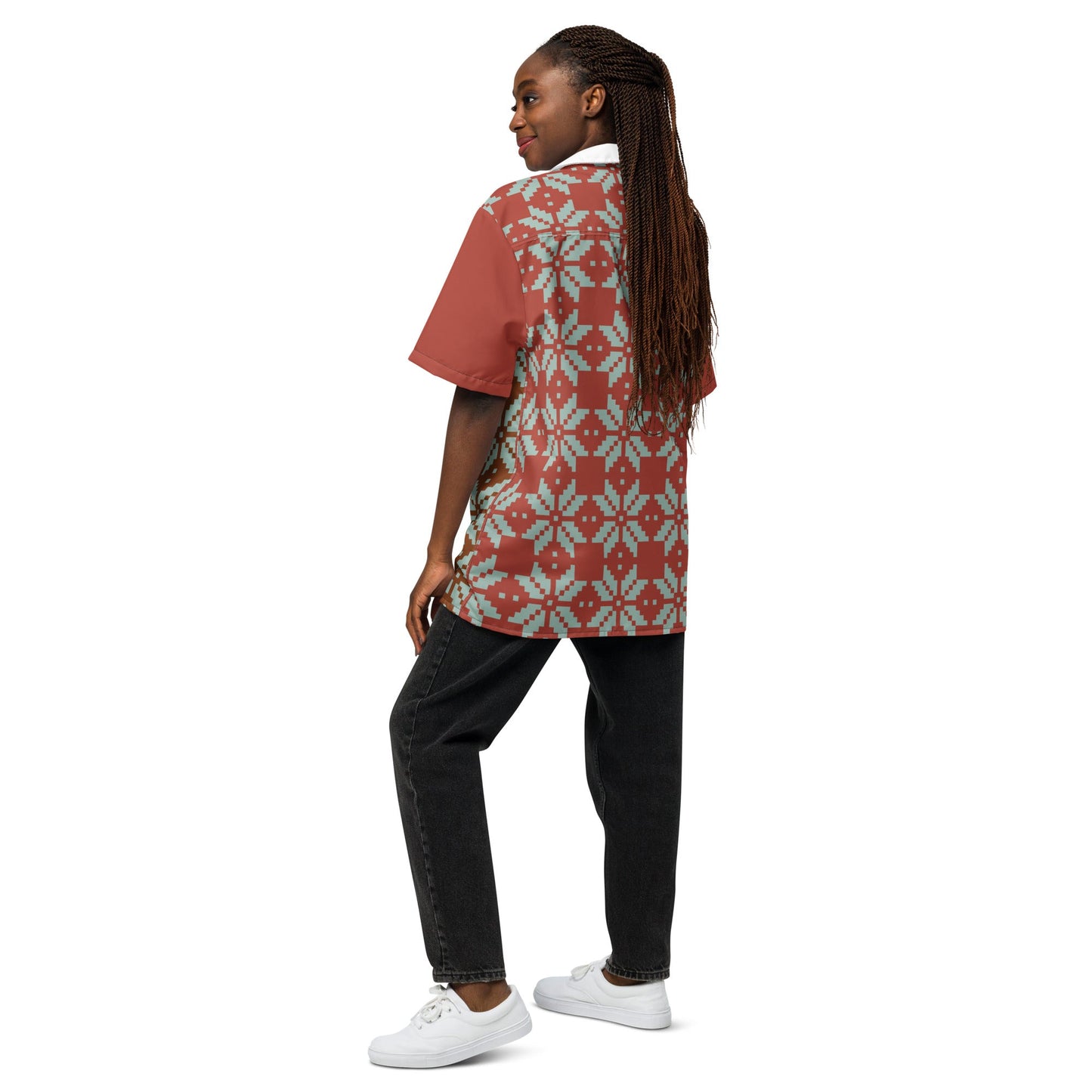 Unisex button shirt, Summer Casual Shirt, Floral Printed Shirts - PratSN